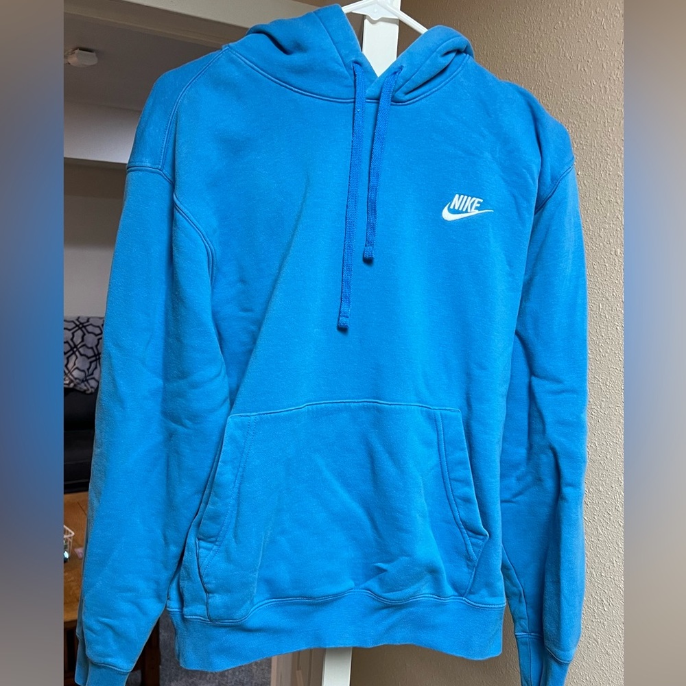 Bright Blue Nike Hoodie
